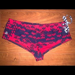 Volcom bathing suit bikini bottoms (boy-shorts)